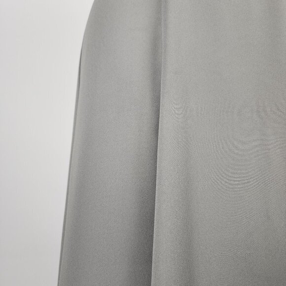 Show Me Your MUMU Grey Chiffon Long Gown Size S - Picture 3 of 11